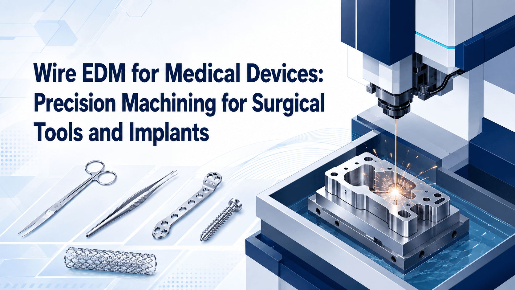 Wire EDM for Medical Devices: Precision Machining for Surgical Tools and Implants