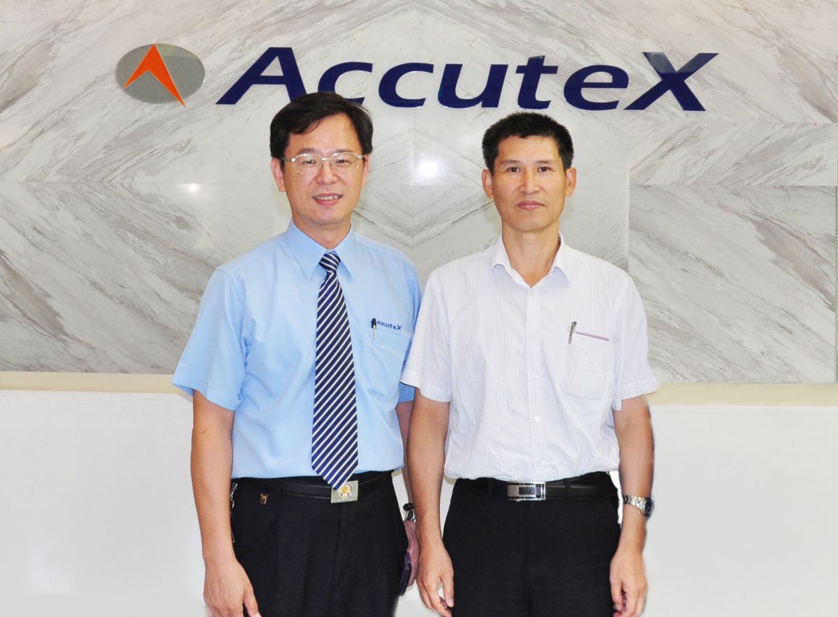 Chinese Academy of Sciences visit Accutex